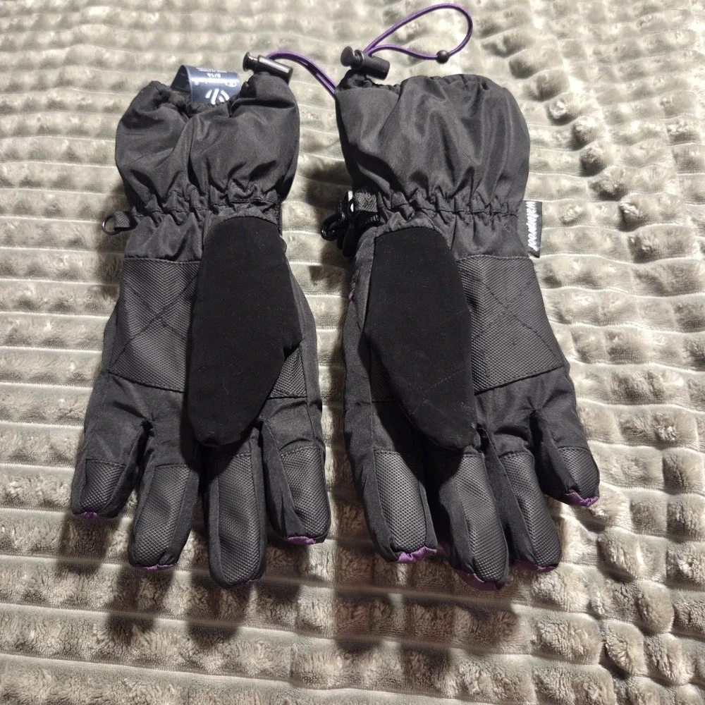 Champion C9 Girls Youth Winter Ski Gloves Waterproof Purple Ombre Youth L/XL8/16